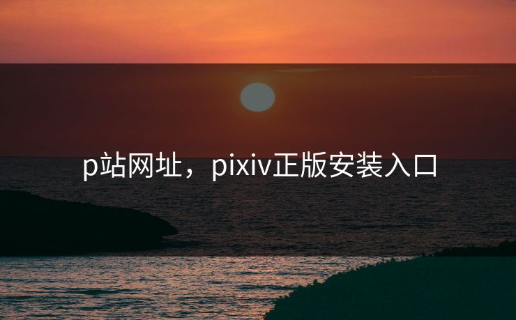 p站网址，pixiv正版安装入口